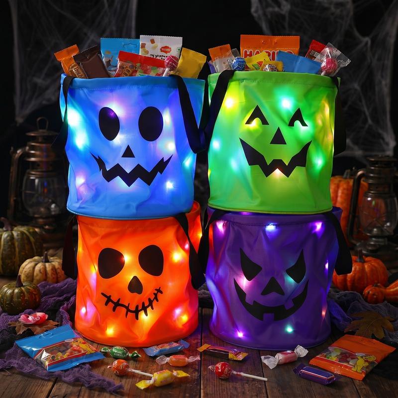 GlowBoo Light-Up Trick-or-Treat Bags