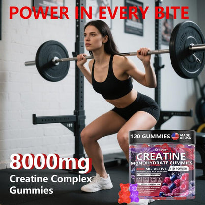 FORZA – Gomitas de Creatina para Energía y Recuperación Muscular