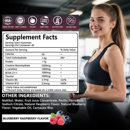 FORZA – Gomitas de Creatina para Energía y Recuperación Muscular