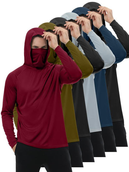 Sudadera IronShade — Protección Solar y Máscara Facial