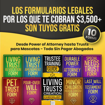 El Único Libro de Living Trusts en Español — Protege Tu Casa Antes Que El Sistema Lo Haga