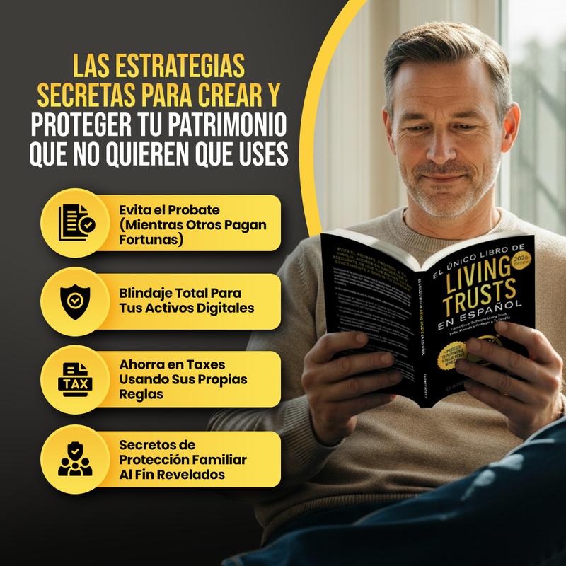 El Único Libro de Living Trusts en Español — Protege Tu Casa Antes Que El Sistema Lo Haga