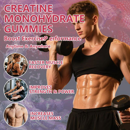FORZA – Gomitas de Creatina para Energía y Recuperación Muscular