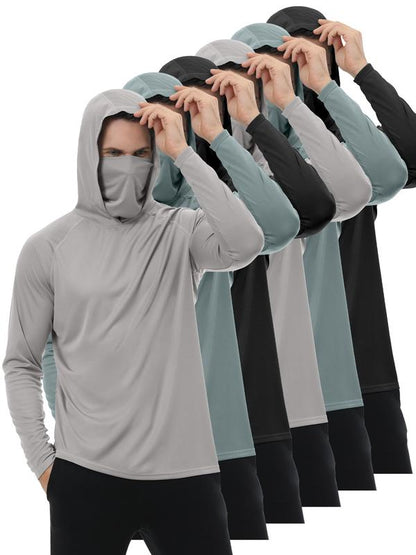 Sudadera IronShade — Protección Solar y Máscara Facial