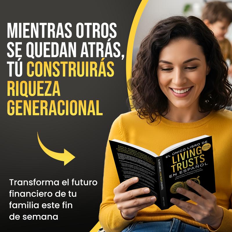 El Único Libro de Living Trusts en Español — Protege Tu Casa Antes Que El Sistema Lo Haga