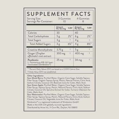 VytaCore Daily Creatine Gummies Energy, Focus & Post-Workout Recovery