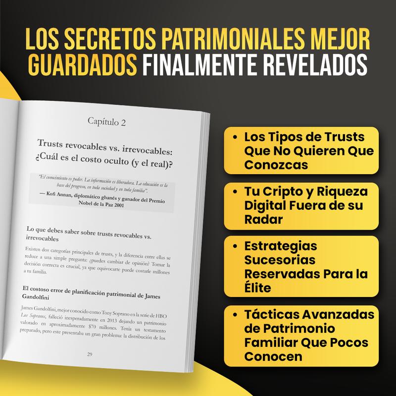 El Único Libro de Living Trusts en Español — Protege Tu Casa Antes Que El Sistema Lo Haga