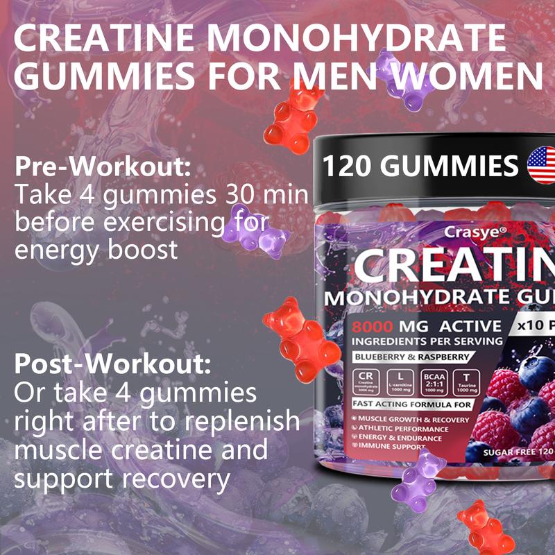 FORZA – Gomitas de Creatina para Energía y Recuperación Muscular