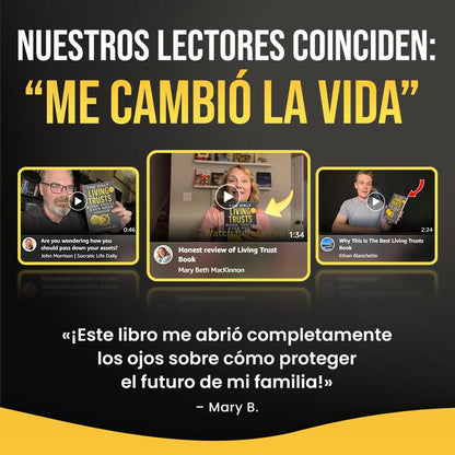 El Único Libro de Living Trusts en Español — Protege Tu Casa Antes Que El Sistema Lo Haga