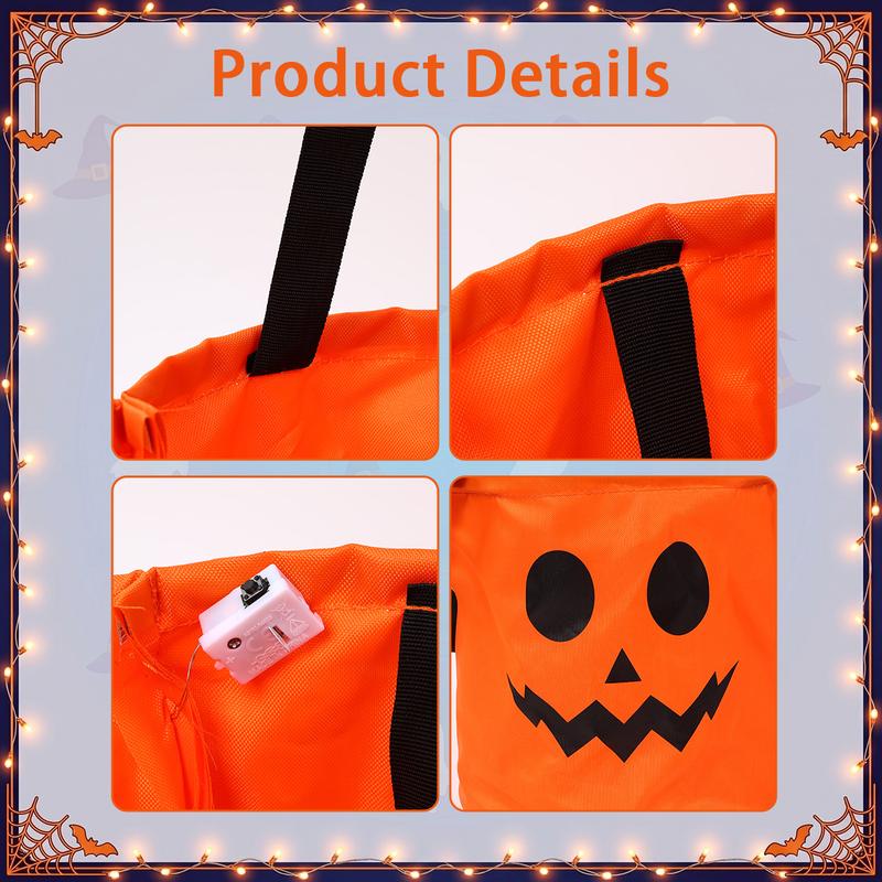 GlowBoo Light-Up Trick-or-Treat Bags