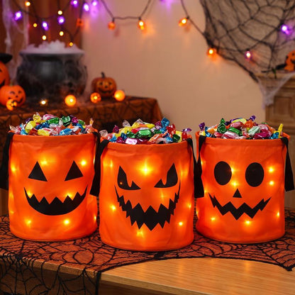 GlowBoo Light-Up Trick-or-Treat Bags