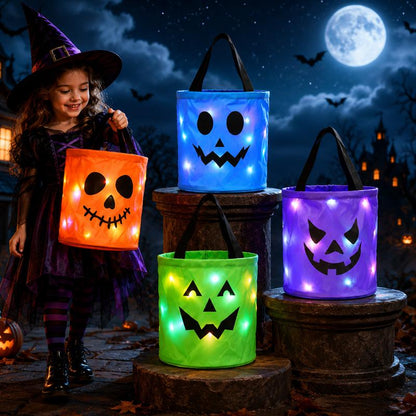 GlowBoo Light-Up Trick-or-Treat Bags
