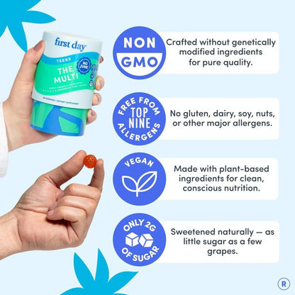 Lumivida Teens – Multivitamínico Diario para Adolescentes