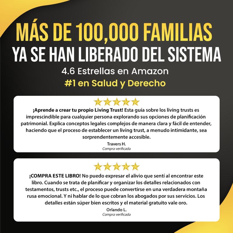 El Único Libro de Living Trusts en Español — Protege Tu Casa Antes Que El Sistema Lo Haga