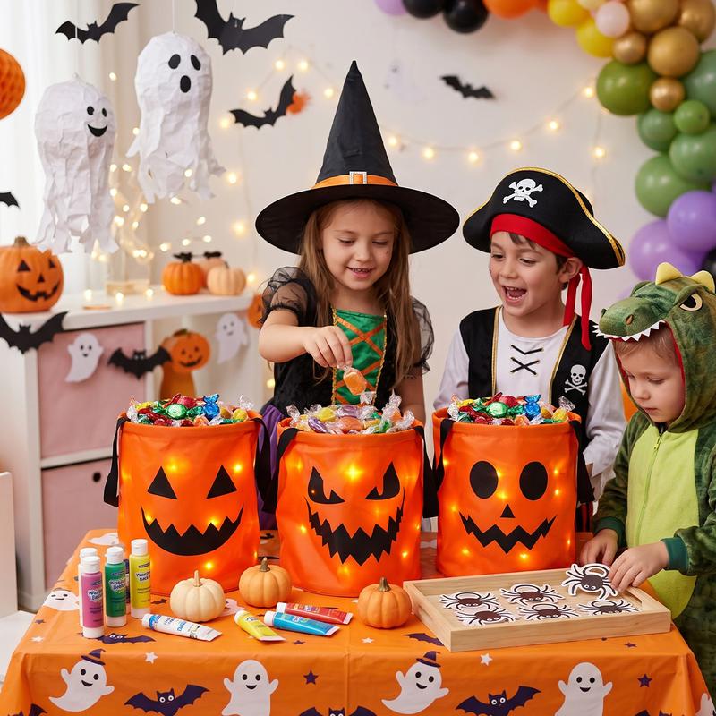 GlowBoo Light-Up Trick-or-Treat Bags