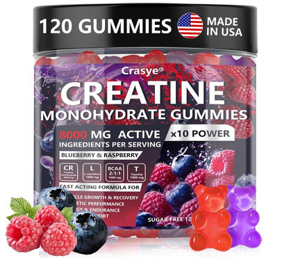 FORZA – Gomitas de Creatina para Energía y Recuperación Muscular