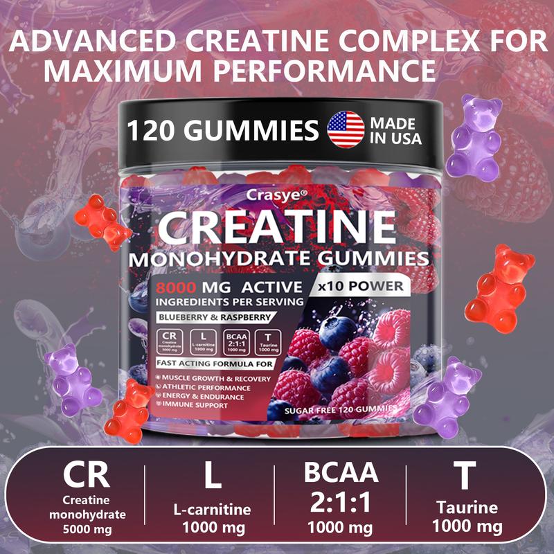 FORZA – Gomitas de Creatina para Energía y Recuperación Muscular