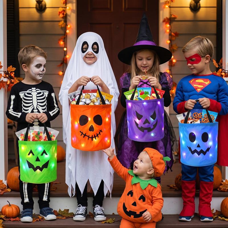 GlowBoo Light-Up Trick-or-Treat Bags