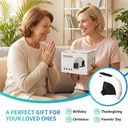 KneeEase Pro™ | Cordless Heated Knee Massager