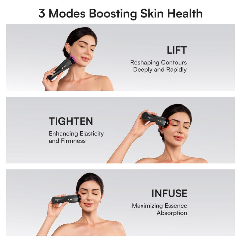 LumiLift Pro — 3-in-1 Microcurrent Facial Sculpting Wand